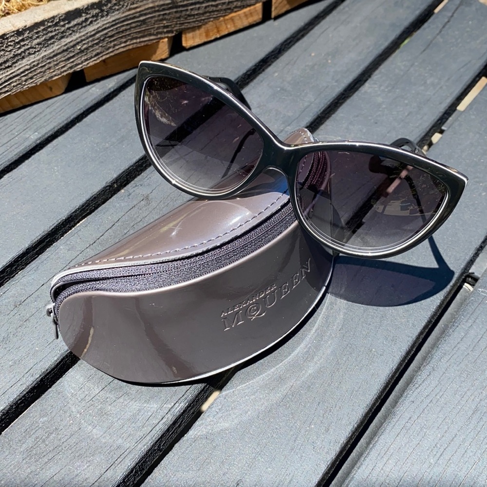 Alexander McQueen Cat Eye Sunglasses